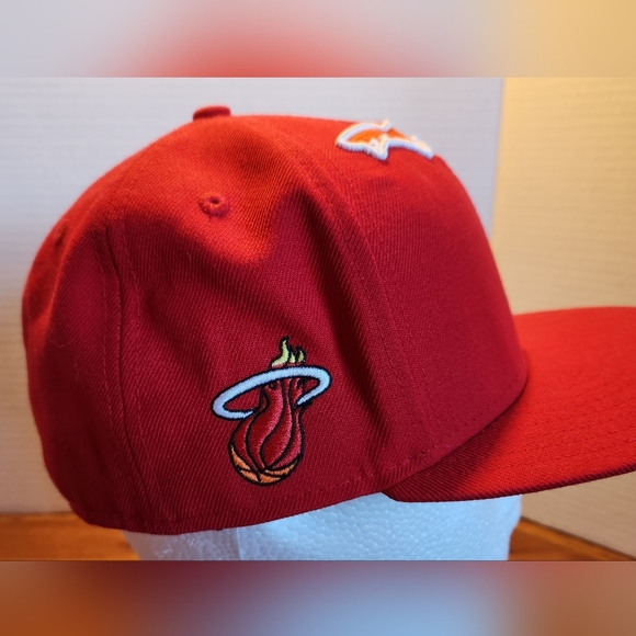 Miami Heat New Era Hardwood Classics Hat - Picture 4 of 6